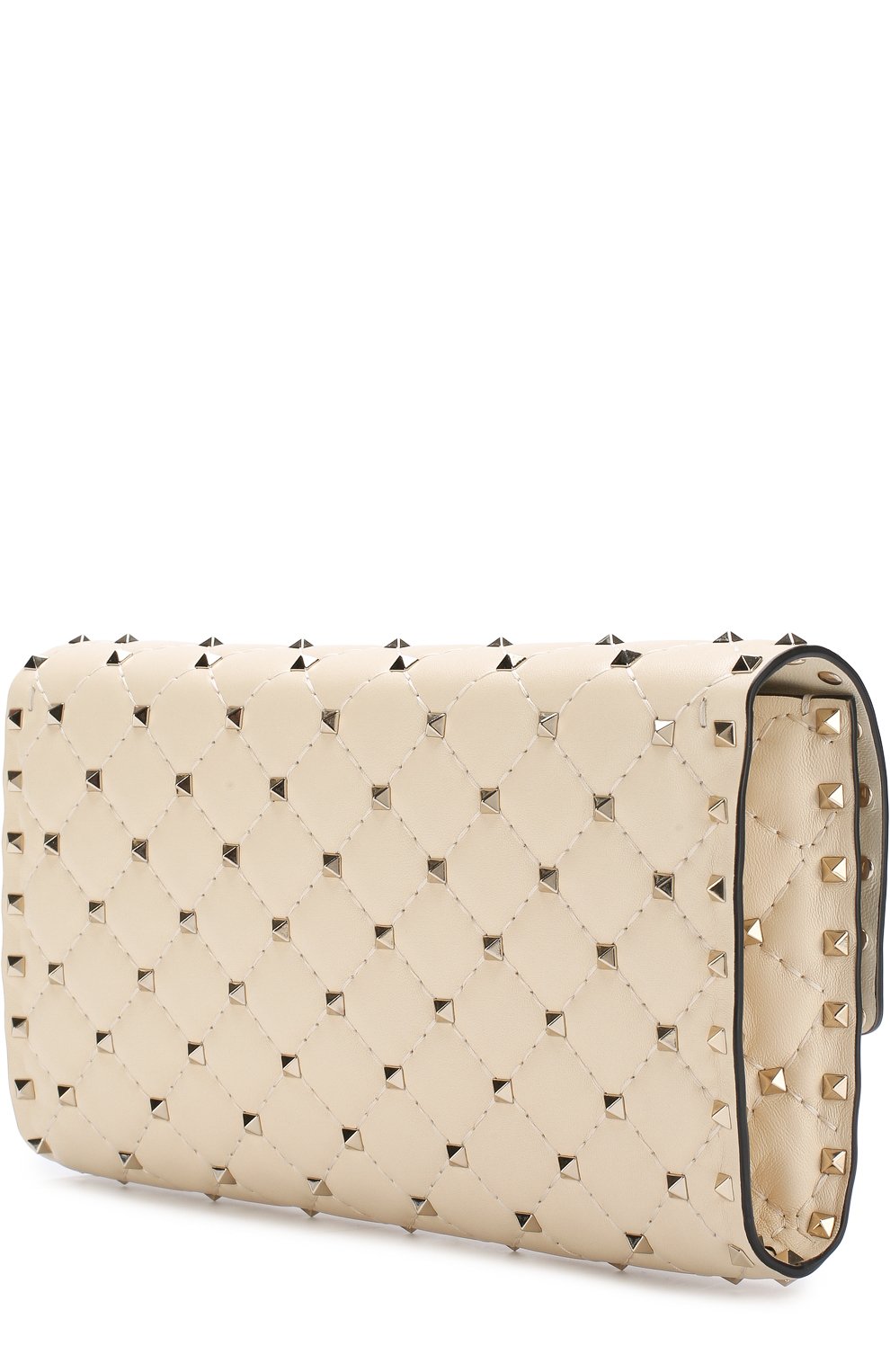 Клатч rockstud spike VALENTINO белого цвета по цене 243000 руб., арт. PW2B0137/NAP, фото 3 Клатч rockstud spike VALENTINO, арт. PW2B0137/NAP, фото 3