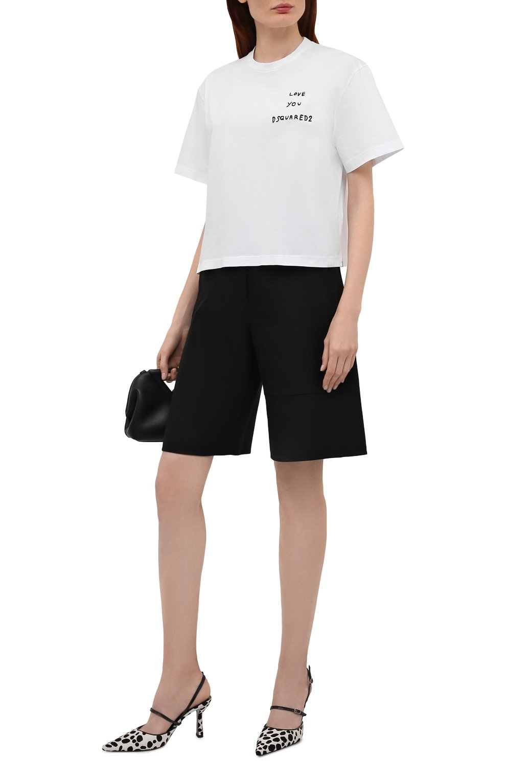 Хлопковая футболка DSQUARED2, арт. S75GD0225/S22427, фото 2