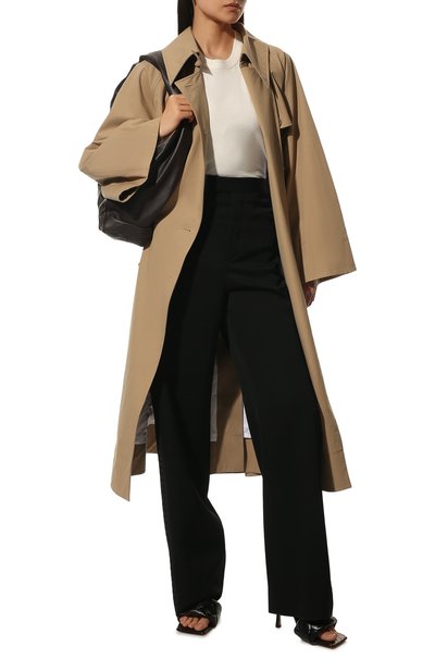 Хлопковая футболка BOTTEGA VENETA белого цвета по цене 39950 руб., арт. 649060/VF1U0, фото 2 Хлопковая футболка BOTTEGA VENETA, арт. 649060/VF1U0, фото 2