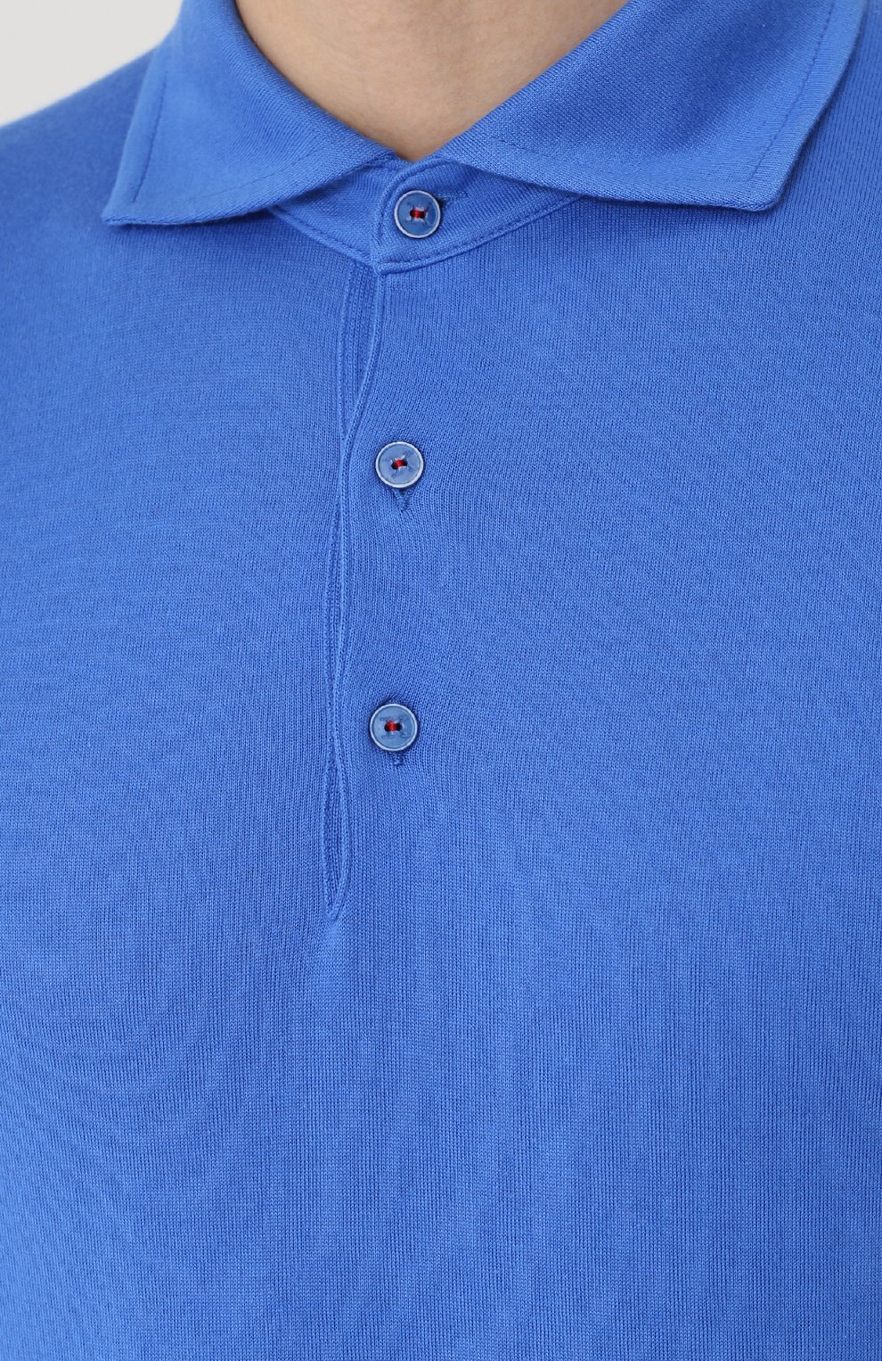 Хлопковое поло KITON, арт. UK845, фото 5