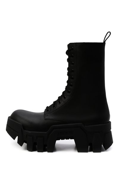 Кожаные ботинки bulldozer BALENCIAGA, арт. 671554/WBCQ0, фото 4