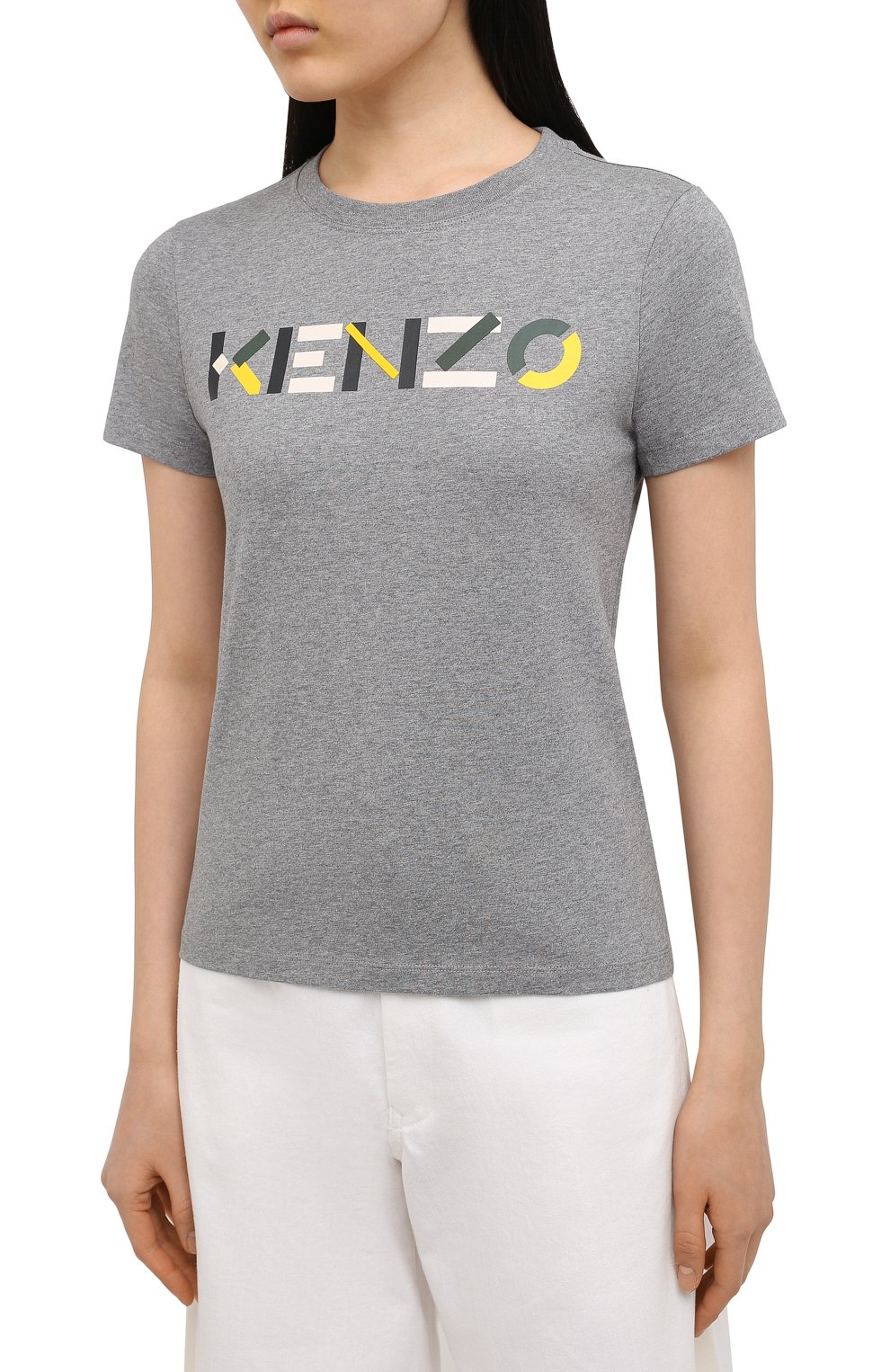 Хлопковая футболка KENZO, арт. FB52TS8404SA, фото 3