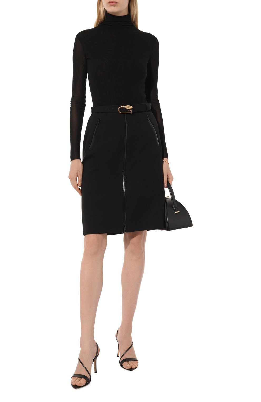 Шерстяная юбка GUCCI, арт. 761364/Z8BPC, фото 2