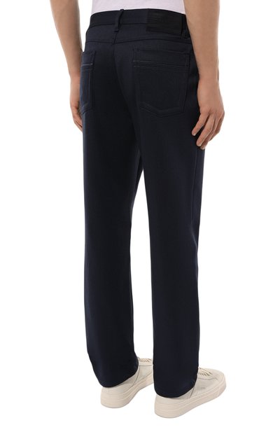 Брюки из шерсти и хлопка ZILLI, арт. J5T301M0225VZRW00, фото 4