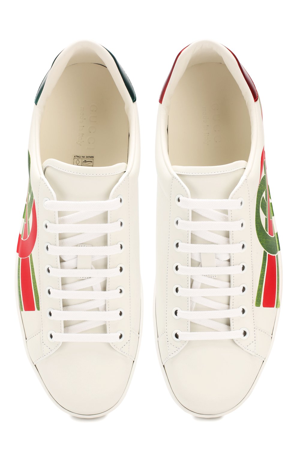 Кожаные кеды ace GUCCI, арт. 576136/A38V0, фото 5