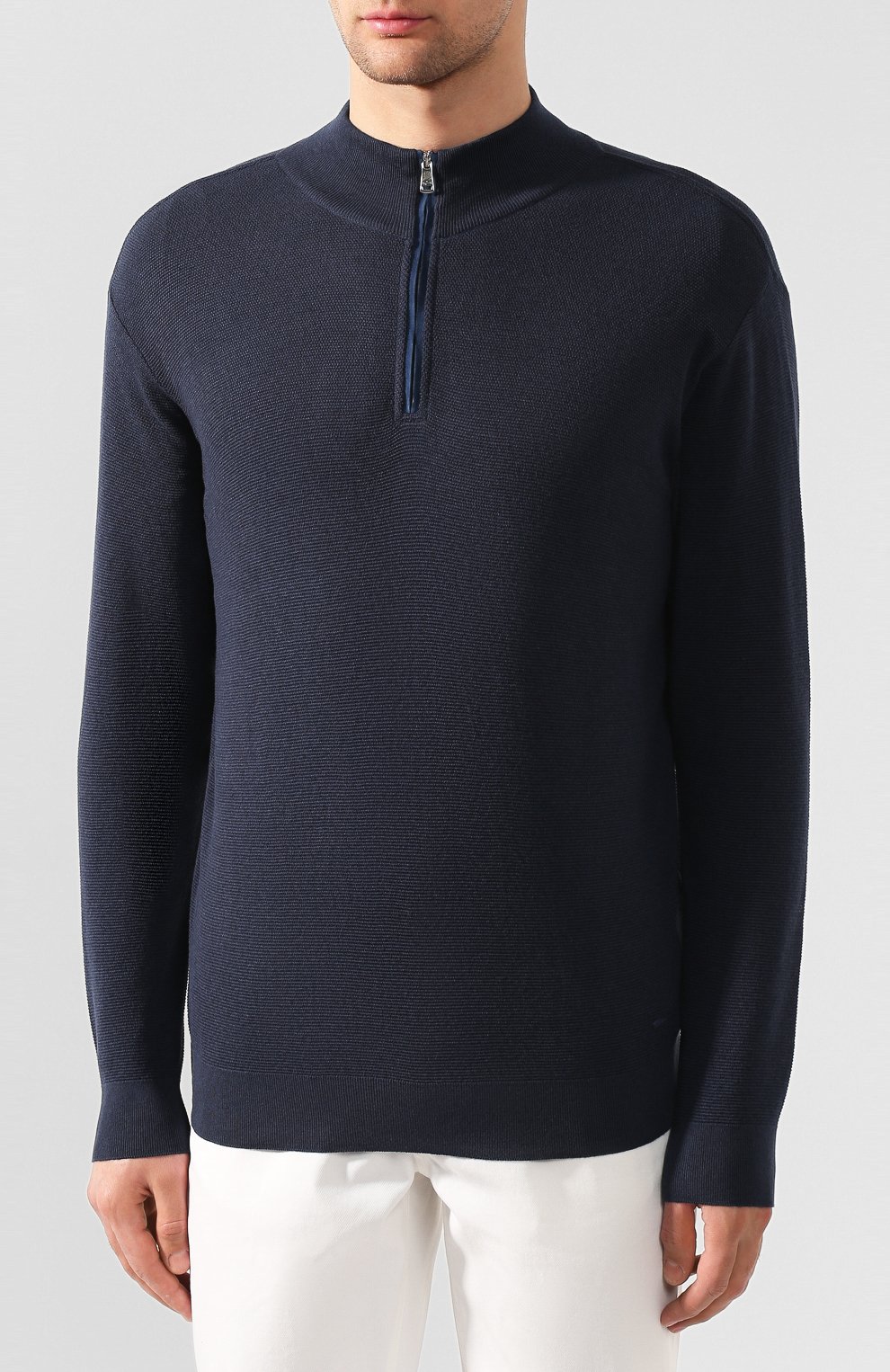 Джемпер из смеси шелка и хлоп ка PAUL&SHARK, арт. P20P1612, фото 3