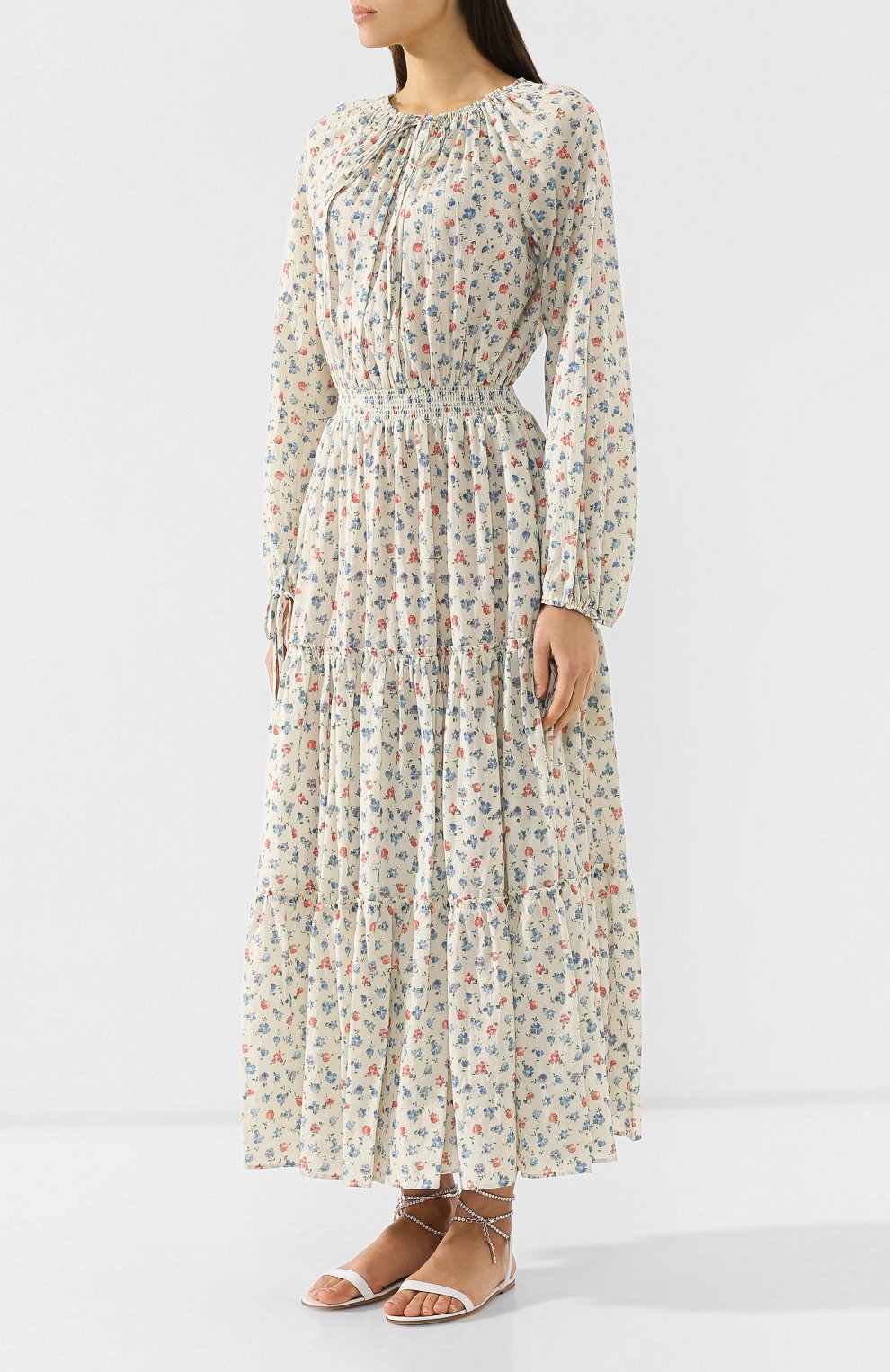 Хлопковое платье POLO RALPH LAUREN, арт. 211751176, фото 3