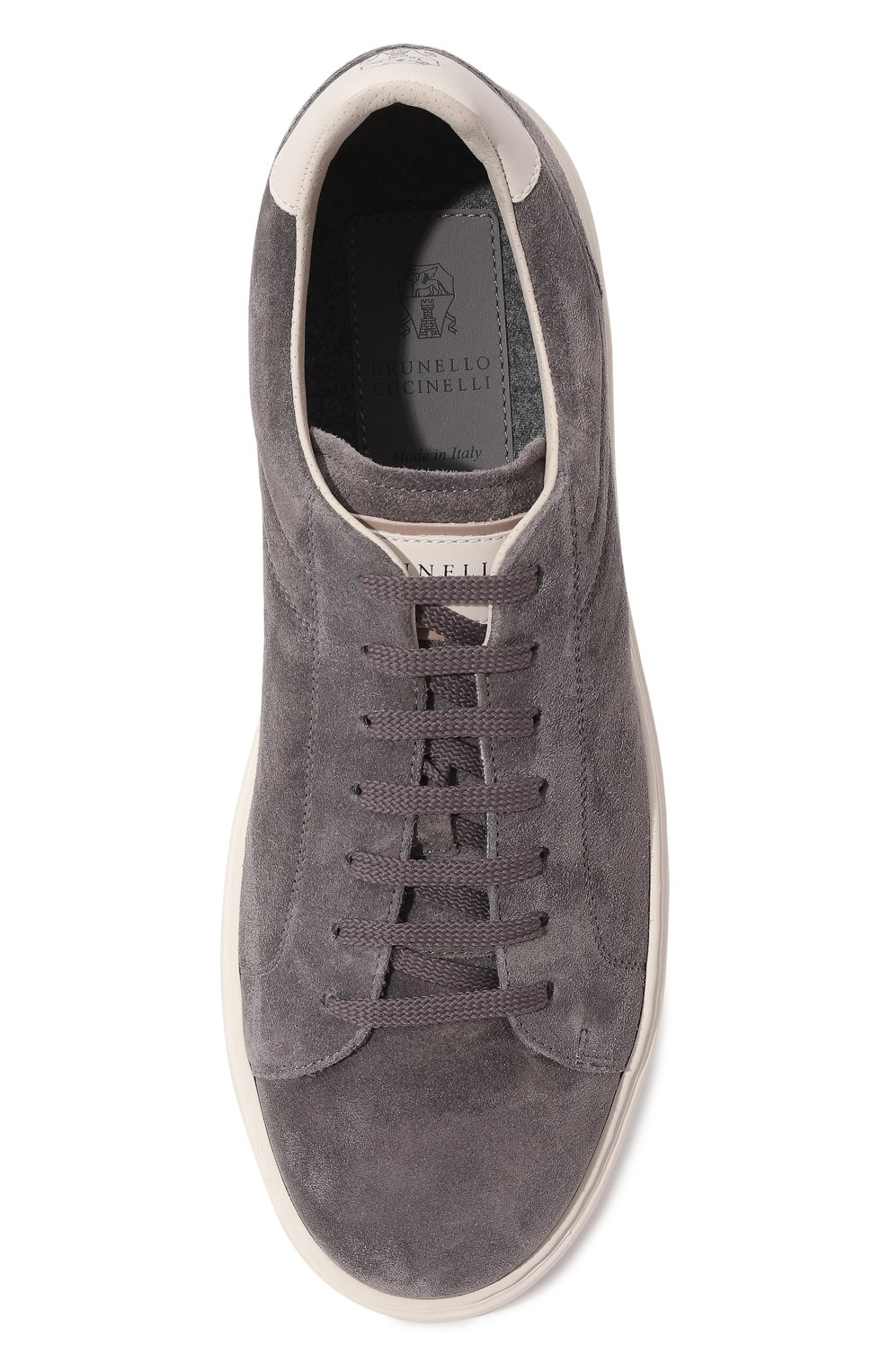 Замшевые кеды urano BRUNELLO CUCINELLI, арт. MZUSBB2171, фото 6