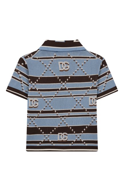 Хлопковое поло DOLCE & GABBANA, арт. L4KWH4/JBCHG/2-6