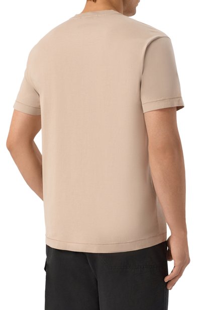 Хлопковая футболка STONE ISLAND, арт. L1S152100027/S0013, фото 4