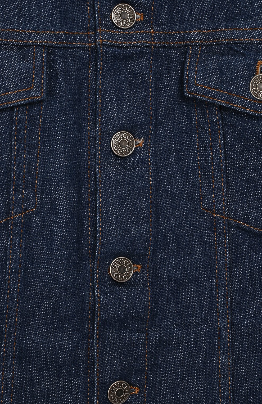 Джинсовая куртка GUCCI синего цвета по цене 116500 руб., арт. 547827/XDAC6, фото 3 Джинсовая куртка GUCCI, арт. 547827/XDAC6, фото 3