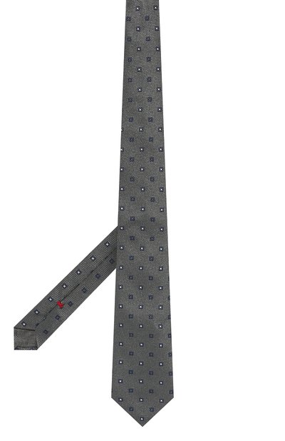 Шелковый галстук BRUNELLO CUCINELLI, арт. MM8910018, фото 3