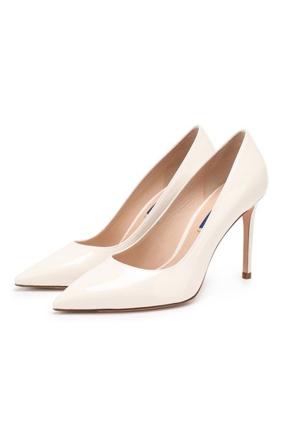 Лаковые туфли STUART WEITZMAN, арт. LEIGH 95/PATENT, фото 1