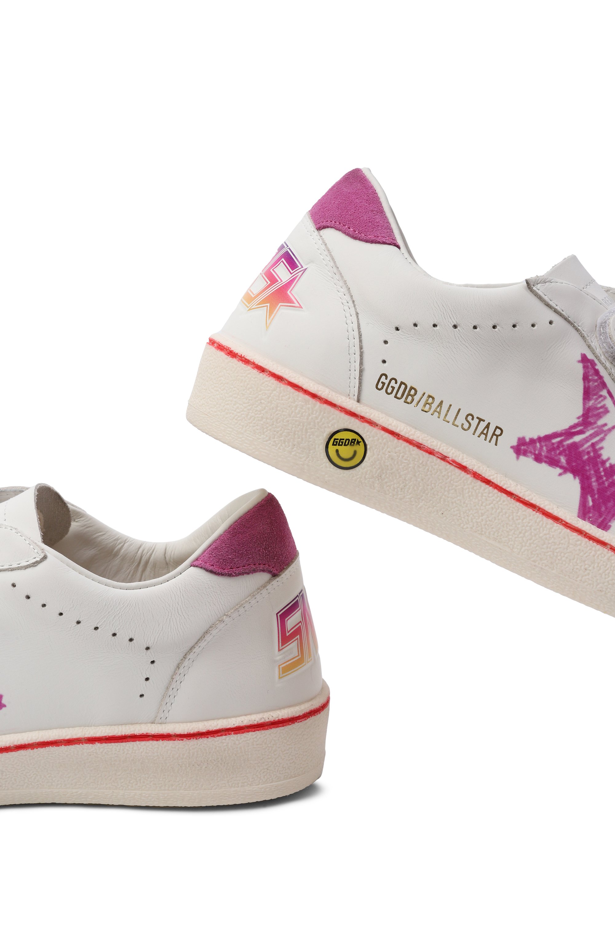 Кожаные кеды ball star GOLDEN GOOSE DELUXE BRAND, арт. GTF00926.F007445, фото 5