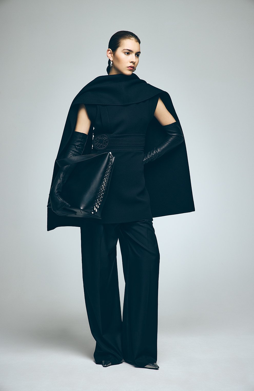 Шерстяное платье ELIE SAAB, арт. D0246N, фото 6