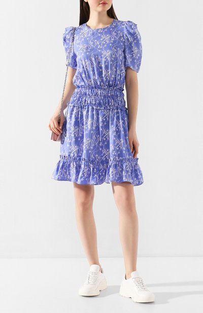 Платье из смеси вискозы и шелка KENZO, арт. FA52R0183521, фото 2
