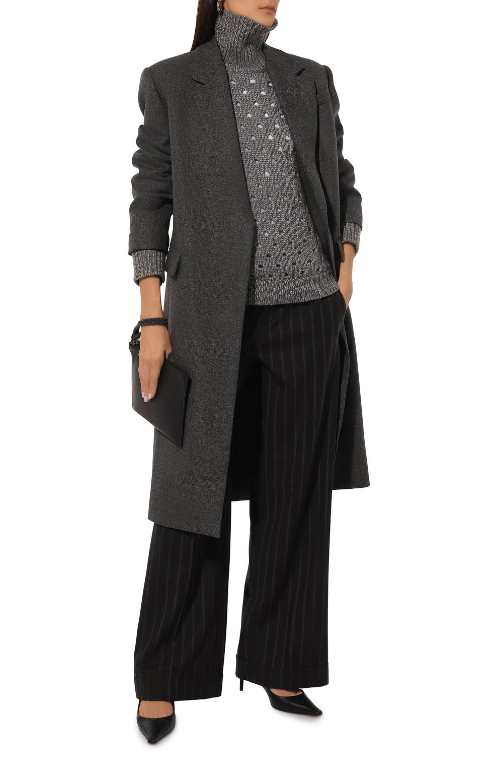 Свитер из кашемира и шелка KITON, арт. D5874601001, фото 2