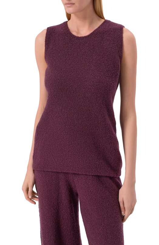 Кашемировый топ MVST M25.1MW.K102 Фиолетовый  M25.1MW.K102 Фото 3