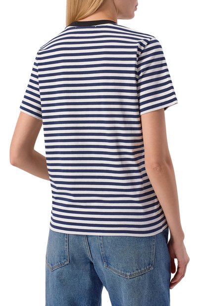 Хлопковая футболка MSGM, арт. 4041MDM118N/267128, фото 4