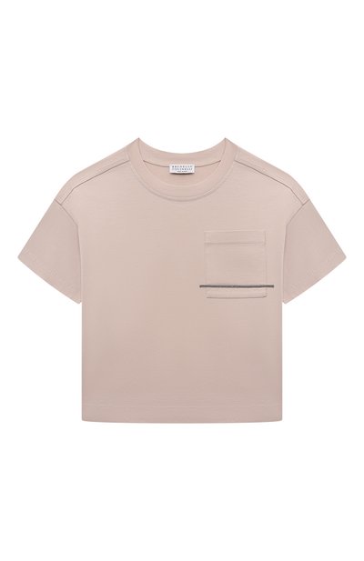 Хлопковая футболка BRUNELLO CUCINELLI, арт. B0T81T287B
