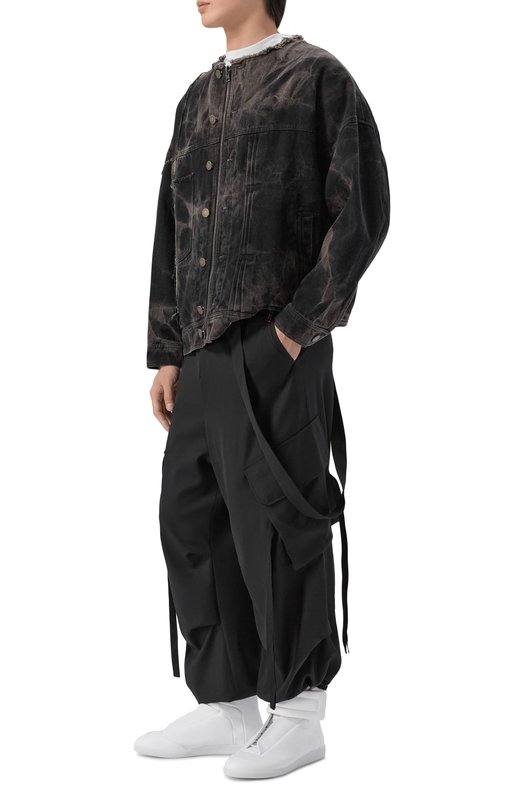 Кожаные кеды Future Maison Margiela S57WS0538/P7573 Белый  S57WS0538/P7573 Фото 2