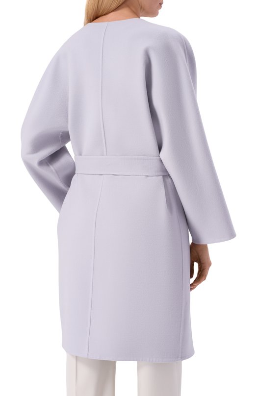 Шерстяное пальто MVST M26.2PW.C007/F097 Фиолетовый  M26.2PW.C007/F097 Фото 4