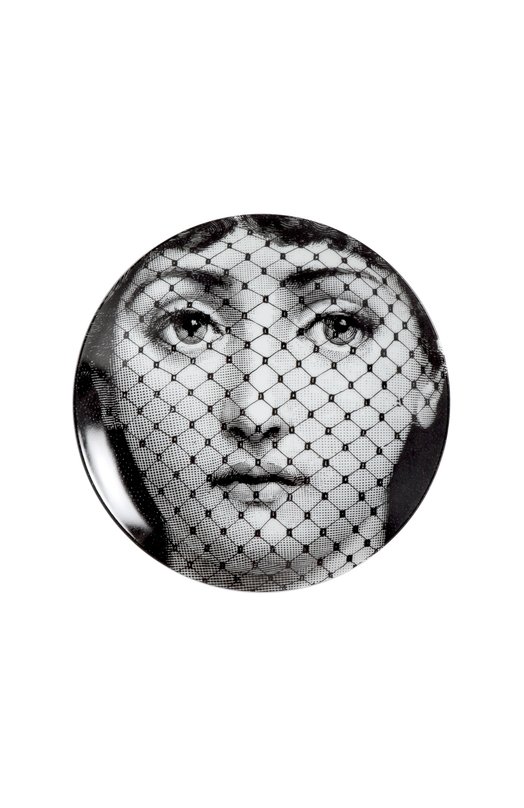 фото Декоративная тарелка tema e variazioni n.78 fornasetti