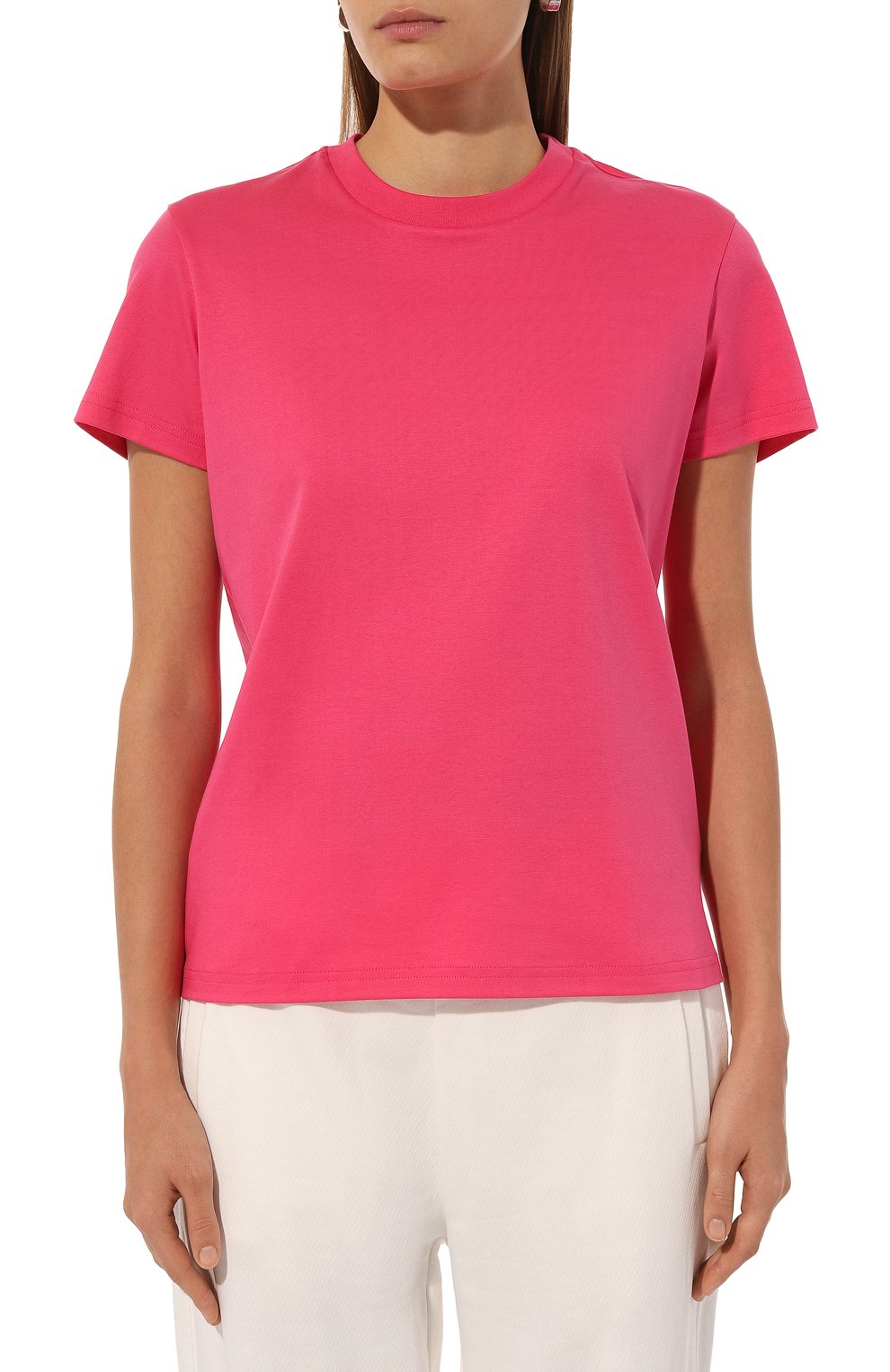 Хлопковая футболка MONCLER, арт. 8C000-11-809CR, фото 3