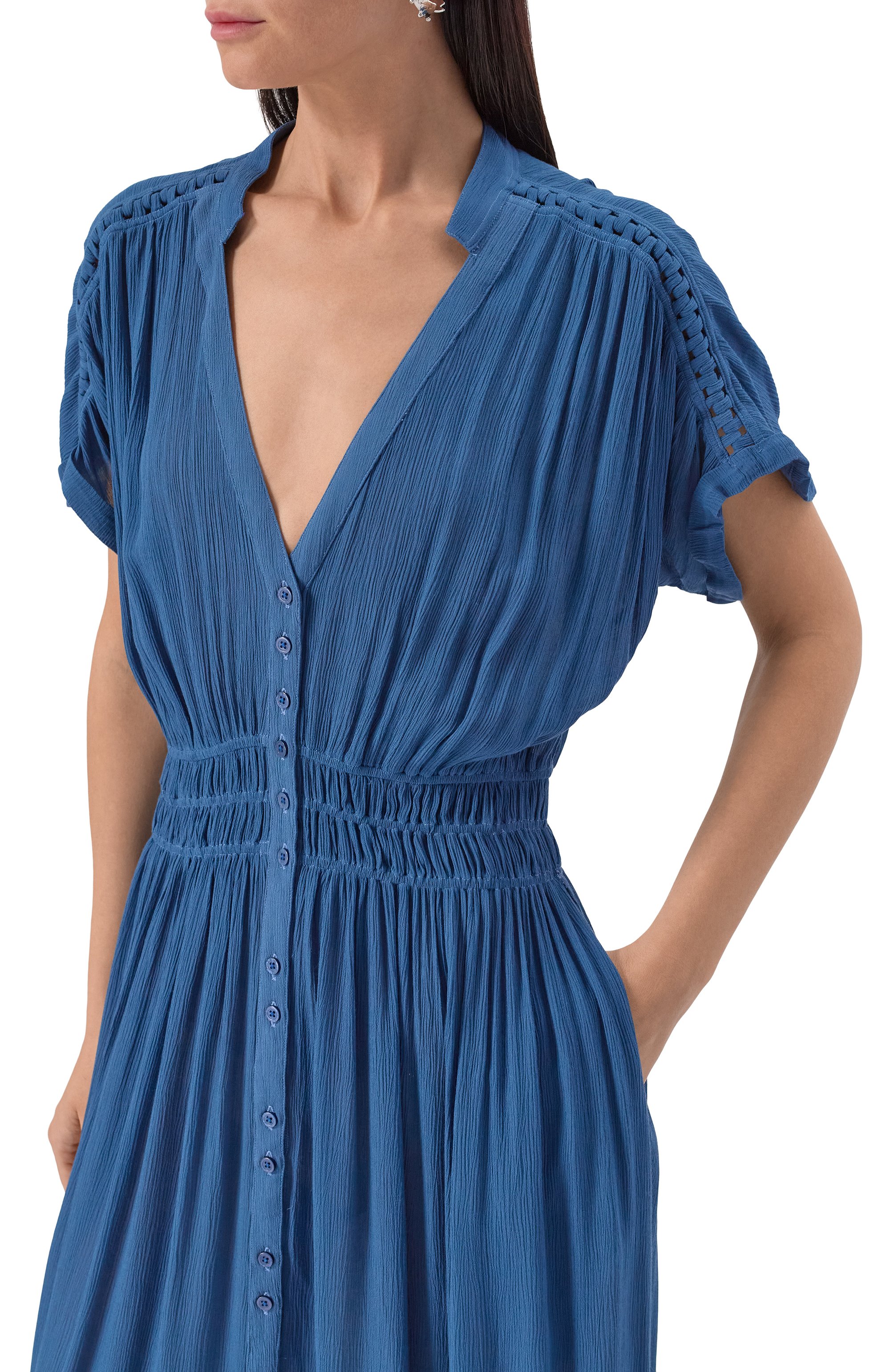 Платье из вискозы POUPETTE ST BARTH, арт. W3KS25LC, фото 5