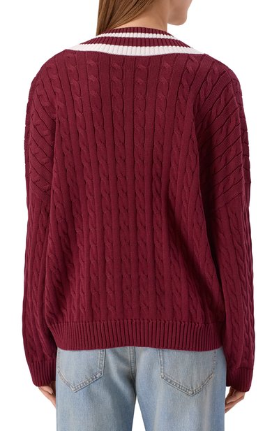 Хлопковый свитер BRUNELLO CUCINELLI, арт. M19756512, фото 4