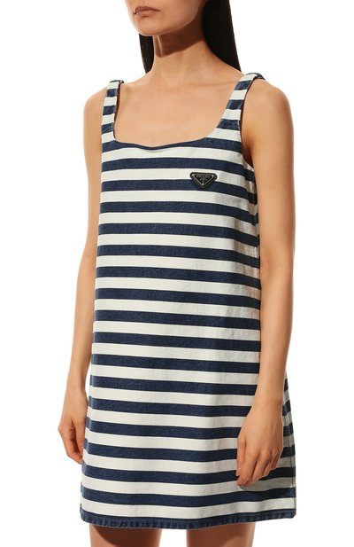 Джинсовое платье PRADA, арт. GFA122-10G2-F0008-212, фото 3