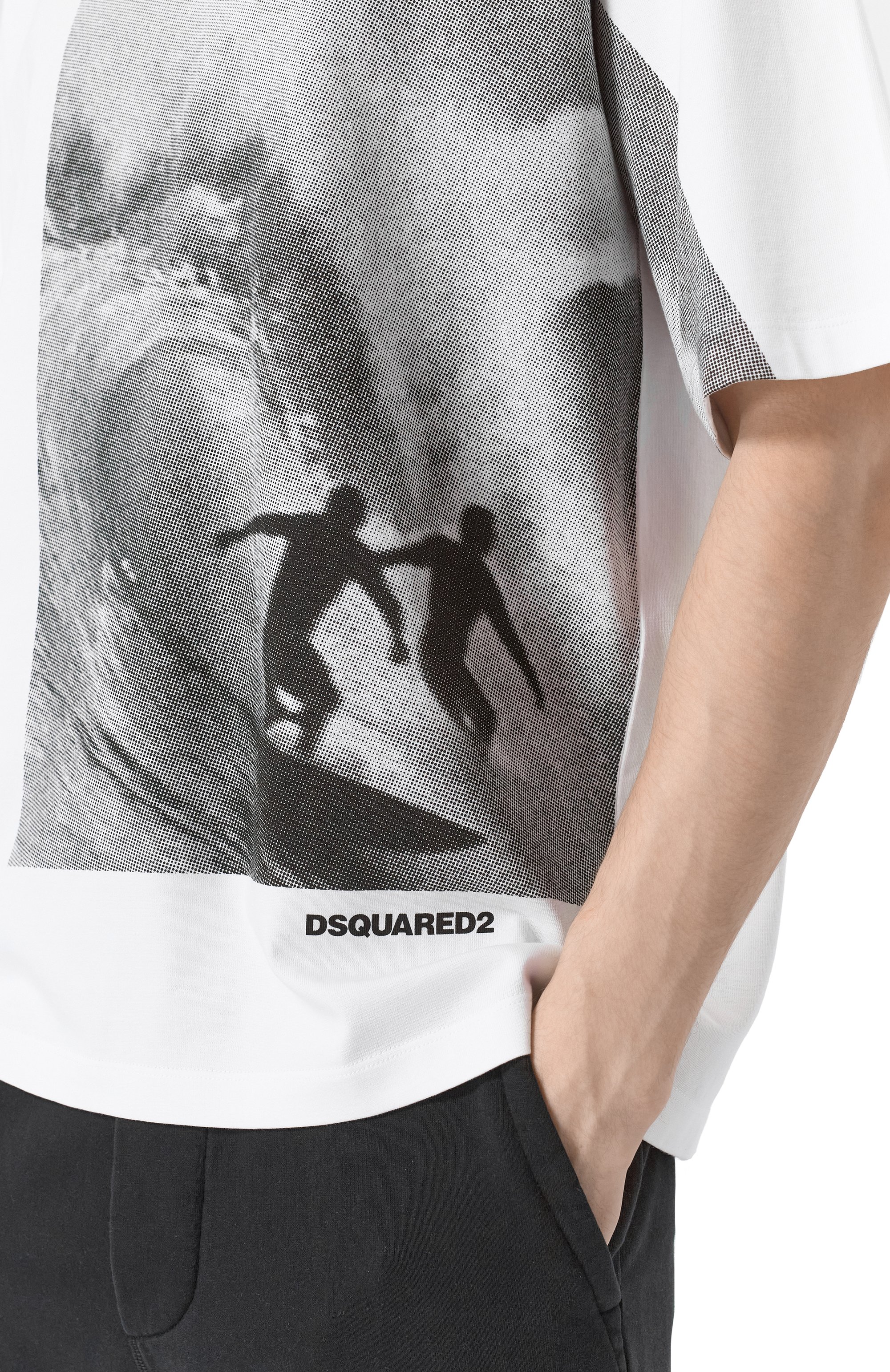 Хлопковая футболка DSQUARED2, арт. S74GD1409/D20033, фото 5