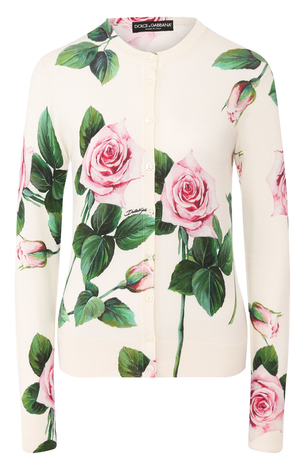 Кардиган из смеси кашемира и шелка DOLCE & GABBANA, арт. FX619T/JAHHW, фото 1