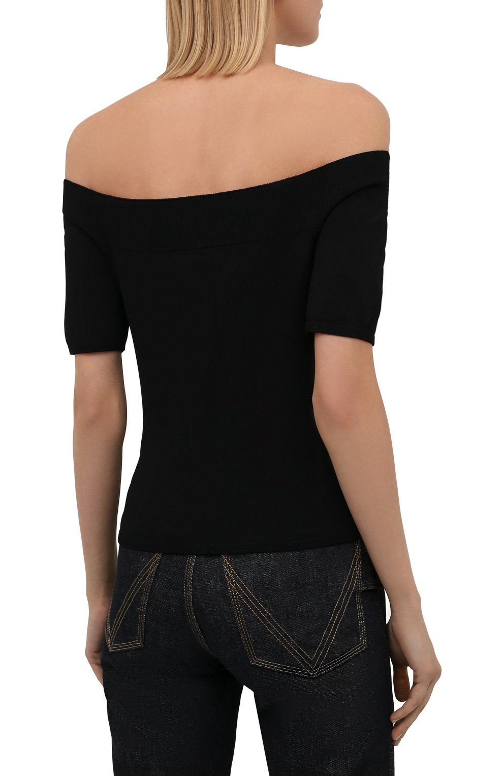 Топ из вискозы ALEXANDER MCQUEEN, арт. 669510/Q1AV4, фото 4