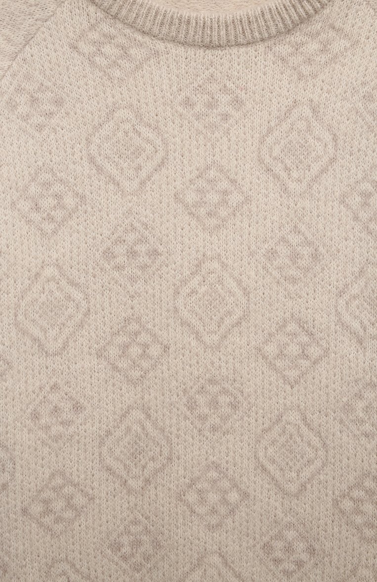 Свитер из шерсти и хлопка BRUNELLO CUCINELLI, арт. BS0M74200C, фото 1