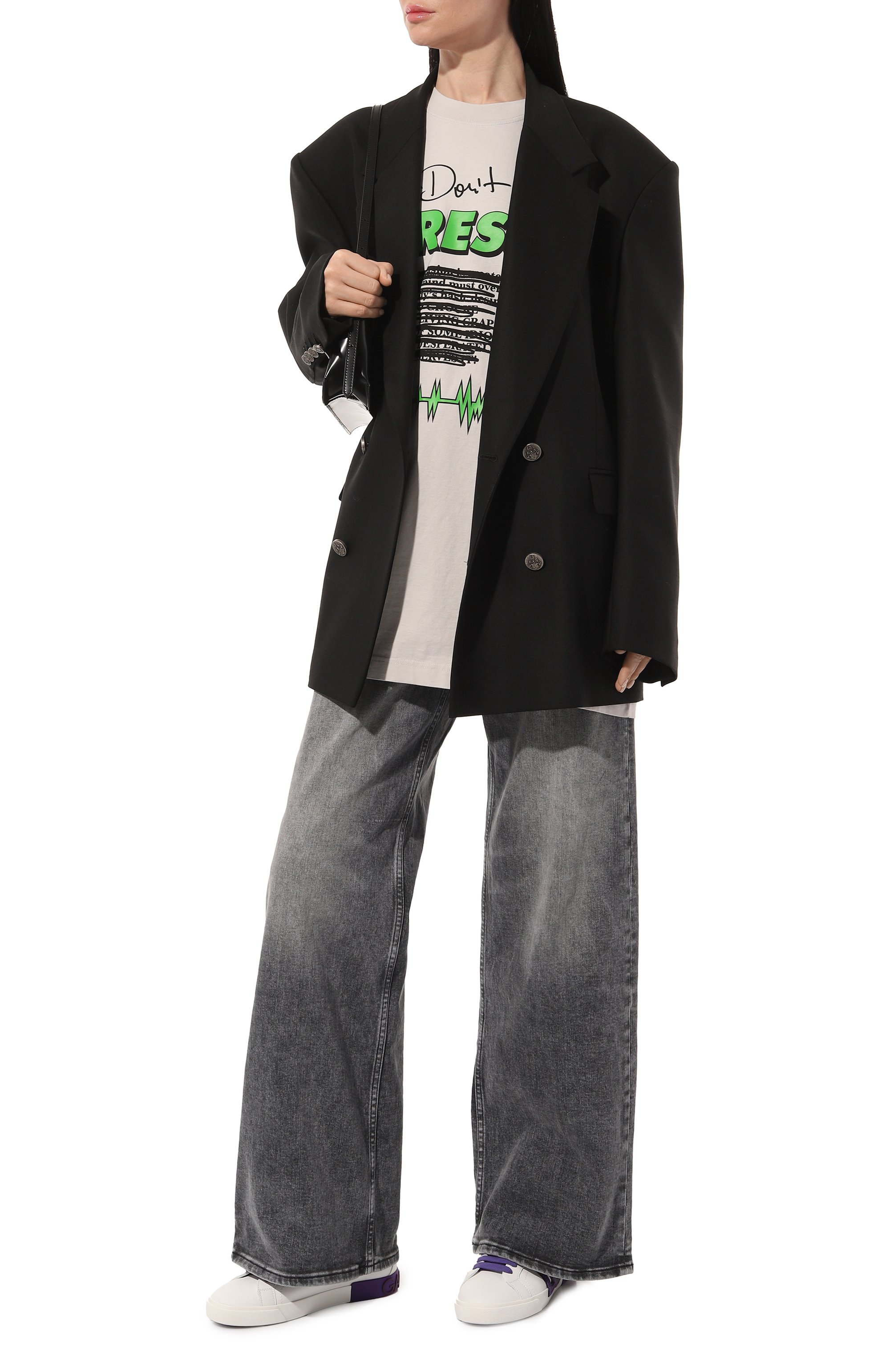 Кожаные кеды portofino vintage DOLCE & GABBANA, арт. CK2203/AR028, фото 2