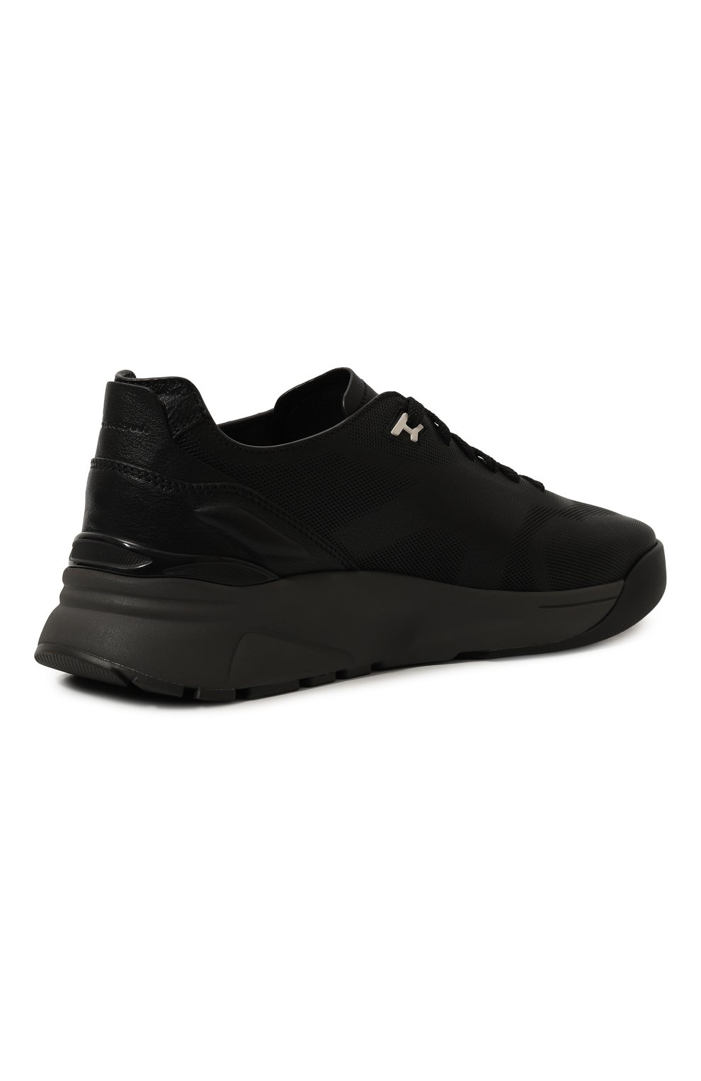 Кожаные кроссовки hy-run SANTONI, арт. MBHG22012ANETATF, фото 5