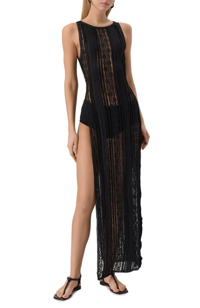 Платье CHARO RUIZ IBIZA черного цвета по цене 67300 руб., арт. 255614, фото 3 Платье CHARO RUIZ IBIZA, арт. 255614, фото 3