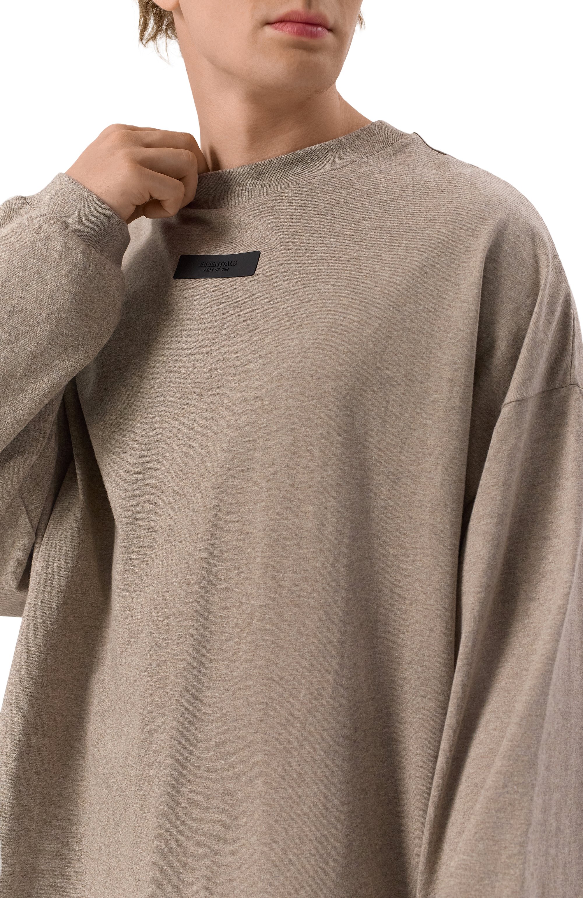 Хлопковый лонгслив FEAR OF GOD, арт. 125SU244201F-M-367, фото 5