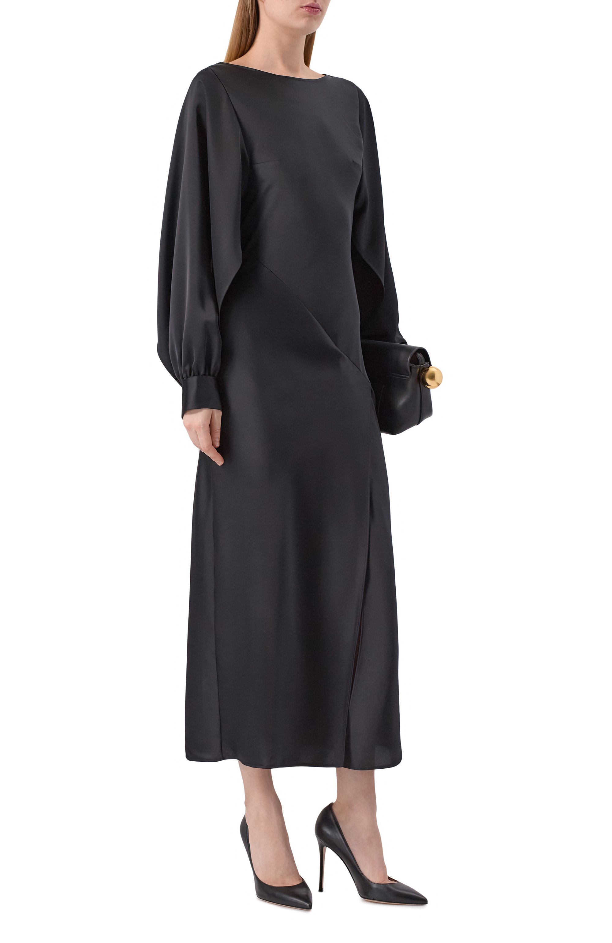 Атласное платье HUGO, арт. 50552970, фото 2