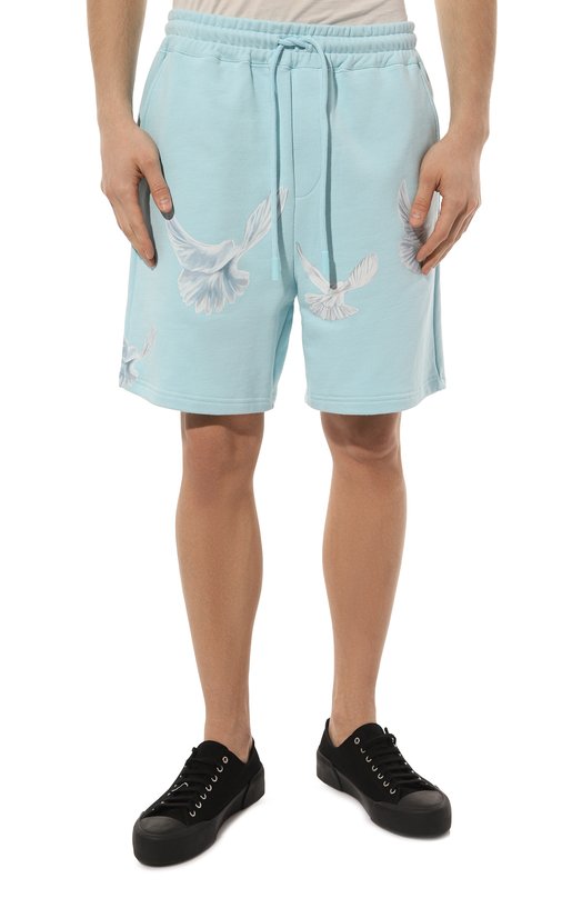 Хлопковые шорты 3.Paradis Голубой, фото 3