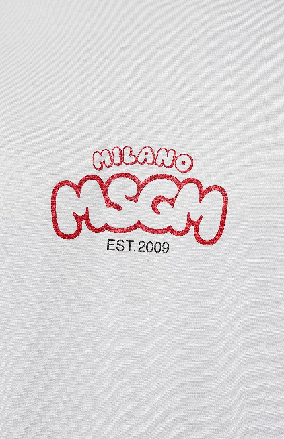 Хлопковая футболка MSGM, арт. 3440MM197 237002, фото 5