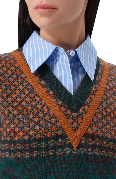 Жилет из кашемира и шерсти DRIES VAN NOTEN, арт. 011217/4757, фото 5