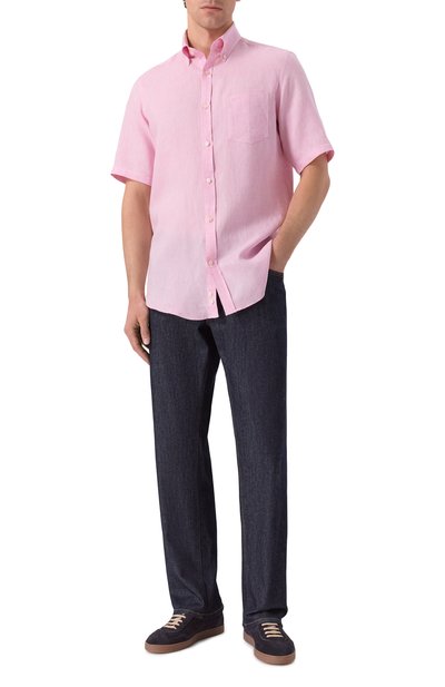 Льняная рубашка PAUL&SHARK, арт. 26413161, фото 2