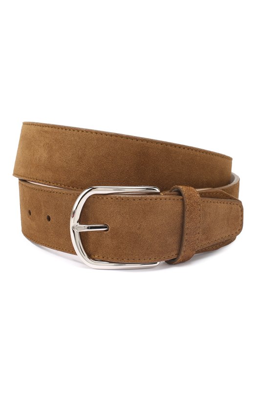 Кожаный ремень Brioni 0BAT0L/P3711 Коричневый 0BAT0L/P3711