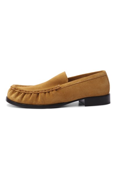 Замшевые лоферы DRIES VAN NOTEN темно-желтого цвета по цене 99500 руб., арт. 131710/0106, фото 4 Замшевые лоферы DRIES VAN NOTEN, арт. 131710/0106, фото 4