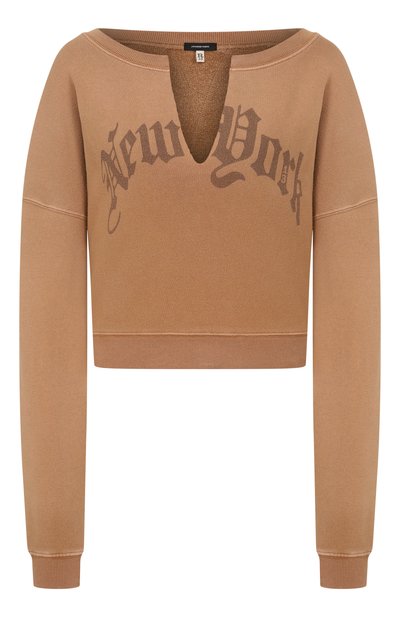 Женский свитшот из хлопка и лиоцелла R13, арт. R13WK251-001UU