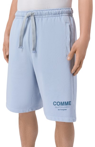 Хлопковые шорты COMME DES FUCKDOWN, арт. CFABM01922, фото 3