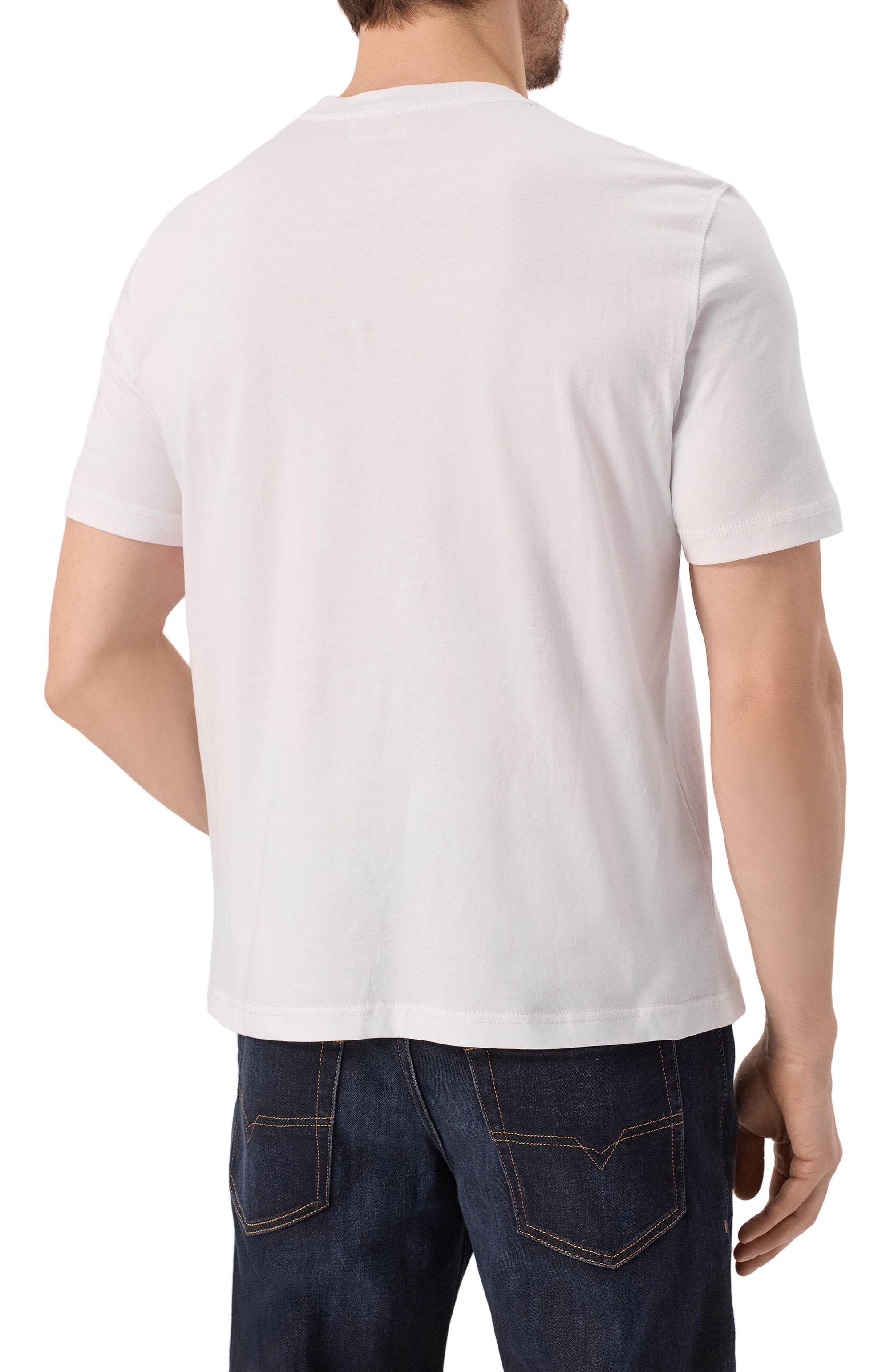 Хлопковая футболка DIESEL, арт. A16397/0GRAI, фото 4