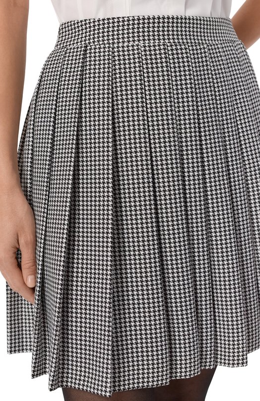 Плиссированная юбка HUGO 50555801 Чёрно-белый  50555801 Фото 5